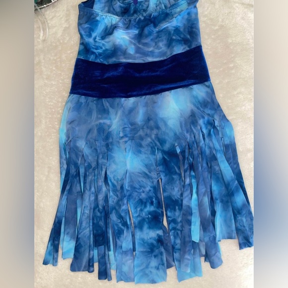 blue/navy one piece solo costume - Picture 3 of 3